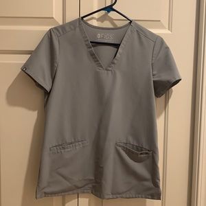 FIGS scrub top Cement Casma XS